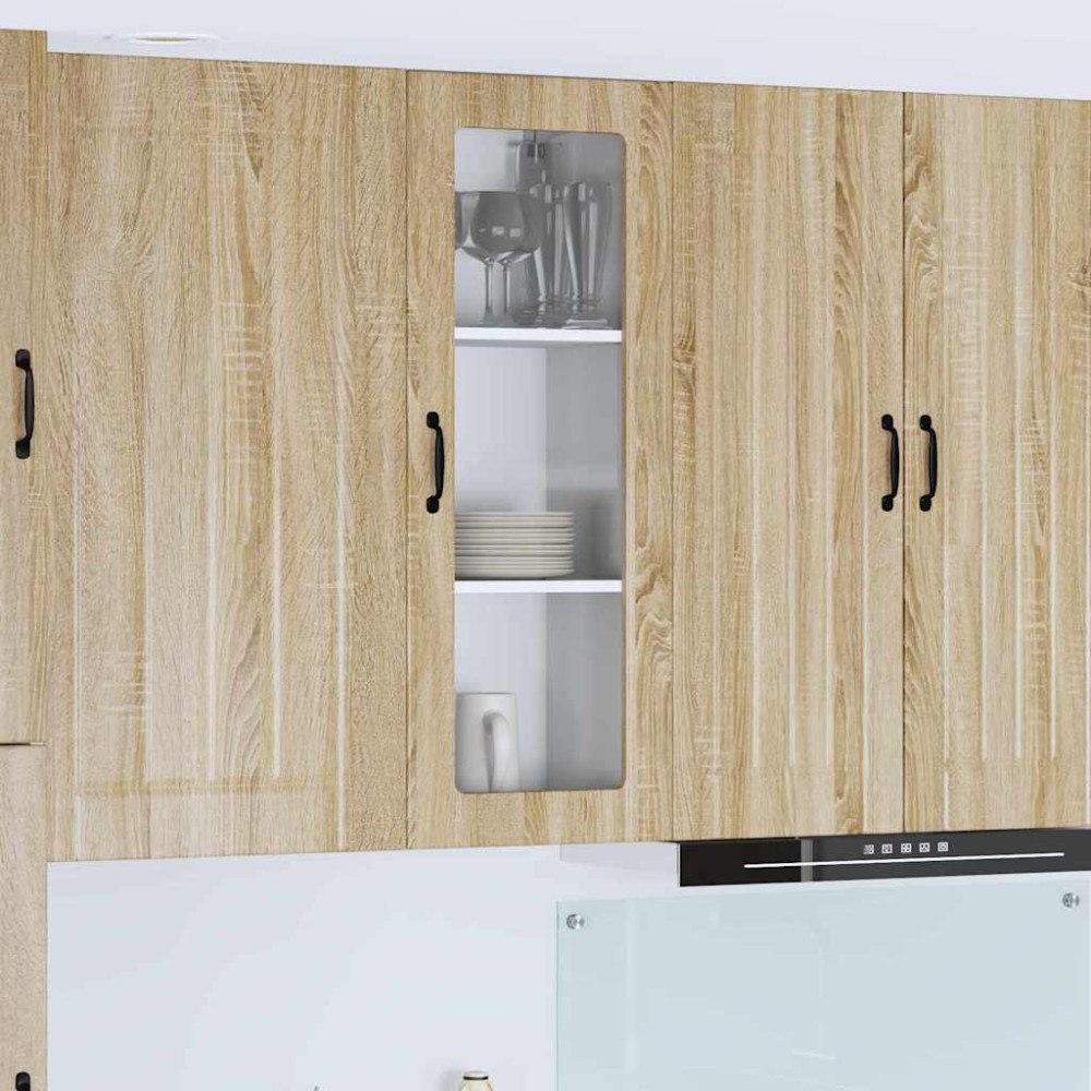 vidaXL Köksskåp Sonoma-ek 40 x 31 x 100 cm Konstruerat trä