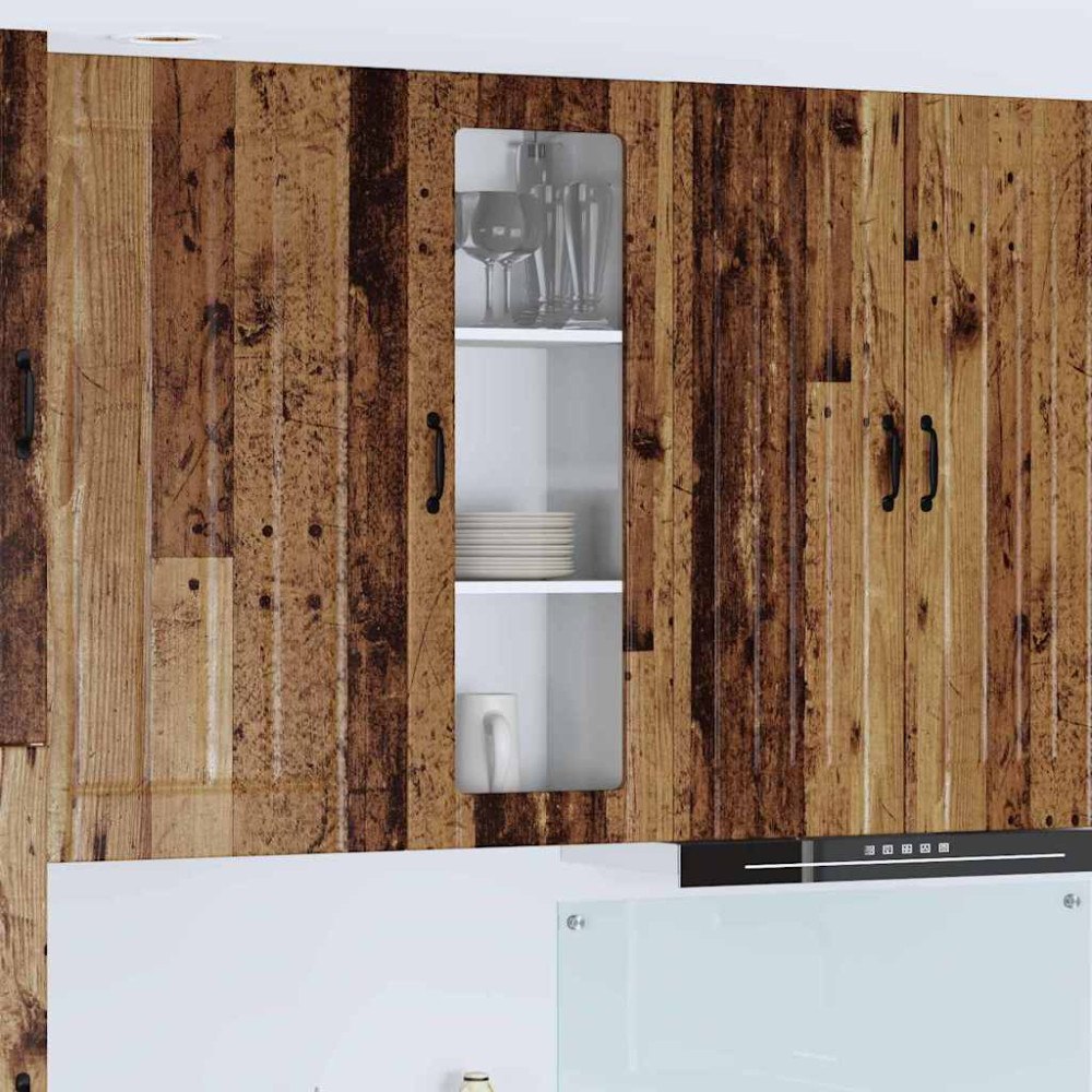 vidaXL Köksskåp Gammalt trä 40 x 31 x 100 cm Konstruerat trä