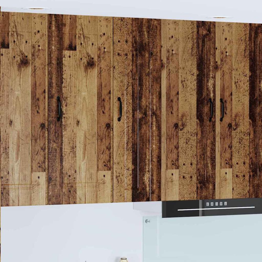 vidaXL Köksskåp Gammalt trä 30 x 31 x 100 cm Konstruerat trä