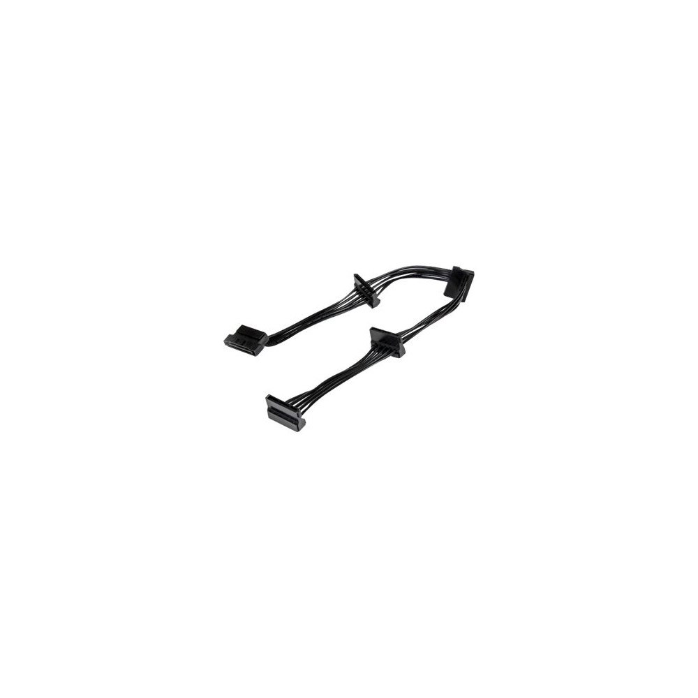 StarTech.com StarTech.com 15.7 in (400 mm) SATA Power Splitter Adapter Cable - M/F - 4x Serial ATA Power Cable Splitter (PYO4SATA) -...