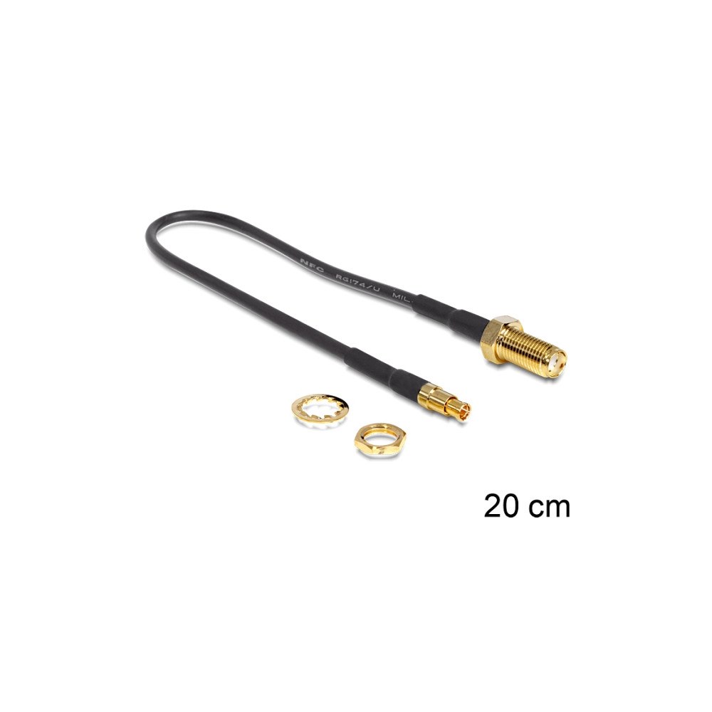 DeLOCK Delock RF-kabel - RF - 20 cm