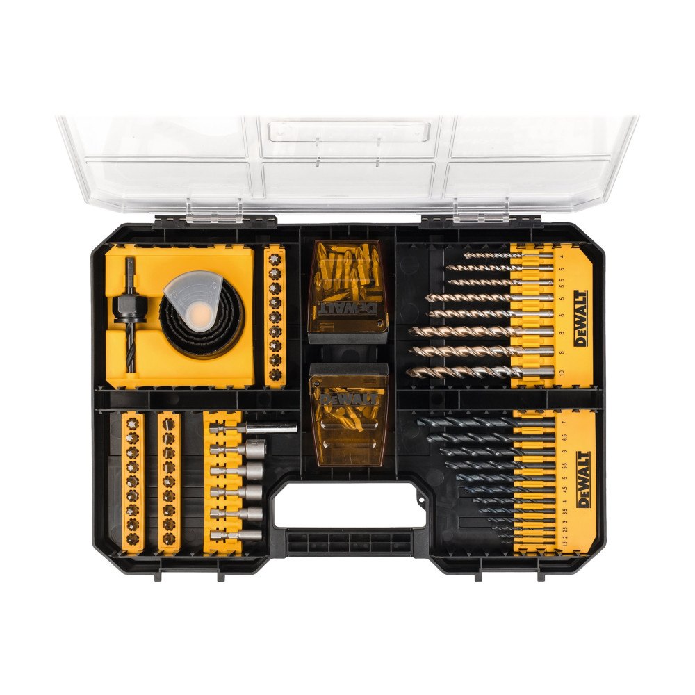 DeWalt DeWALT High Performance Fit Tstak IV Drawer - borr- och skruvmejselbitsats - 100 delar