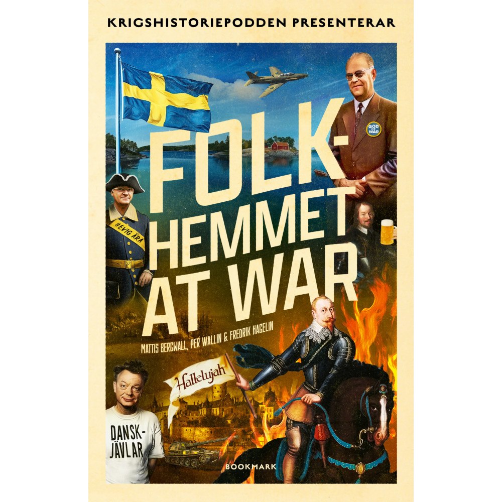 Mattis Bergwall Folkhemmet at war (inbunden)