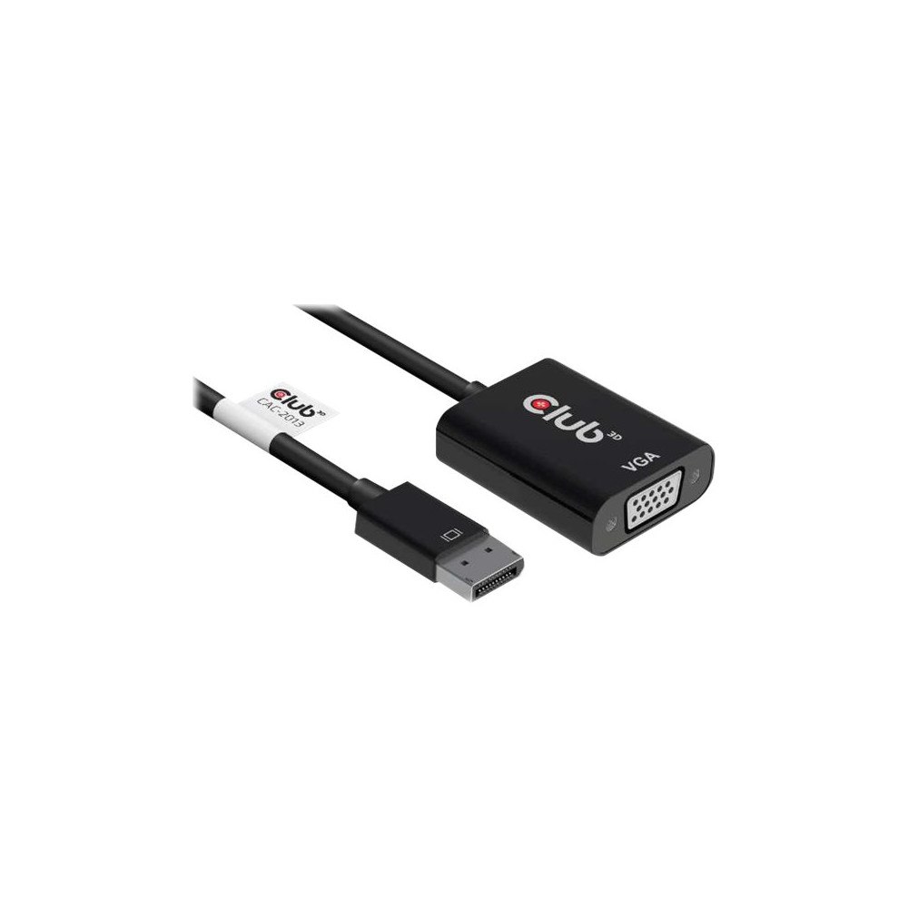 Club-3d Club 3D - videokort - DisplayPort till HD-15 (VGA) - 22.86 m