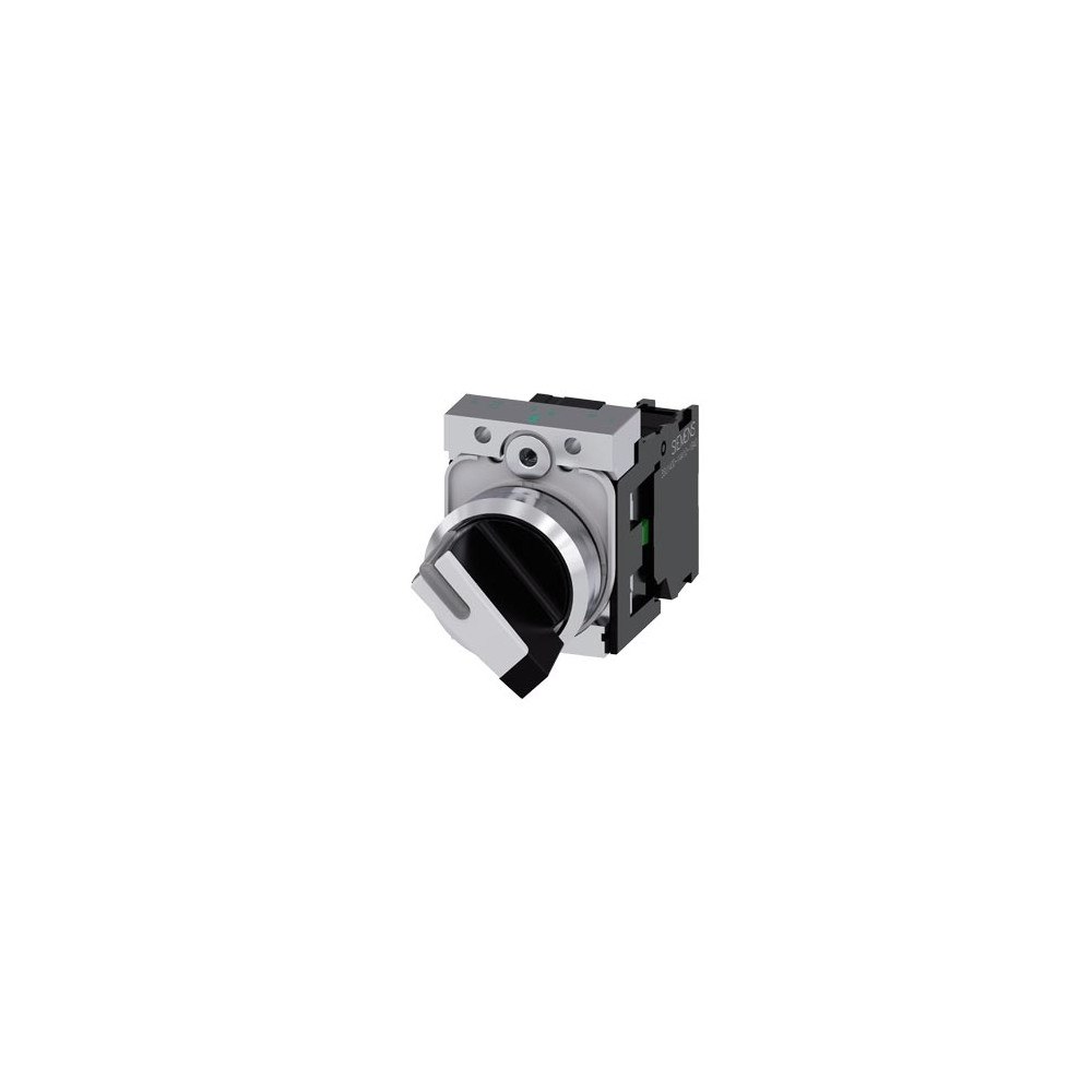 Siemens Siemens 3SU1150-2BF60-1BA0, Metall, IP67, IP69K, Svart, Meta...