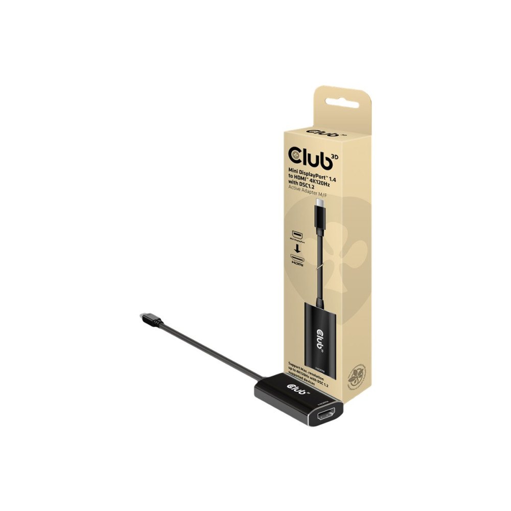 Club 3D Club 3D CAC-1186 - adapterkabel - Mini DisplayPort / HDMI - 15 cm