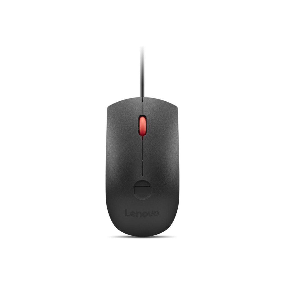 Lenovo Lenovo - mus - USB - svart, röd