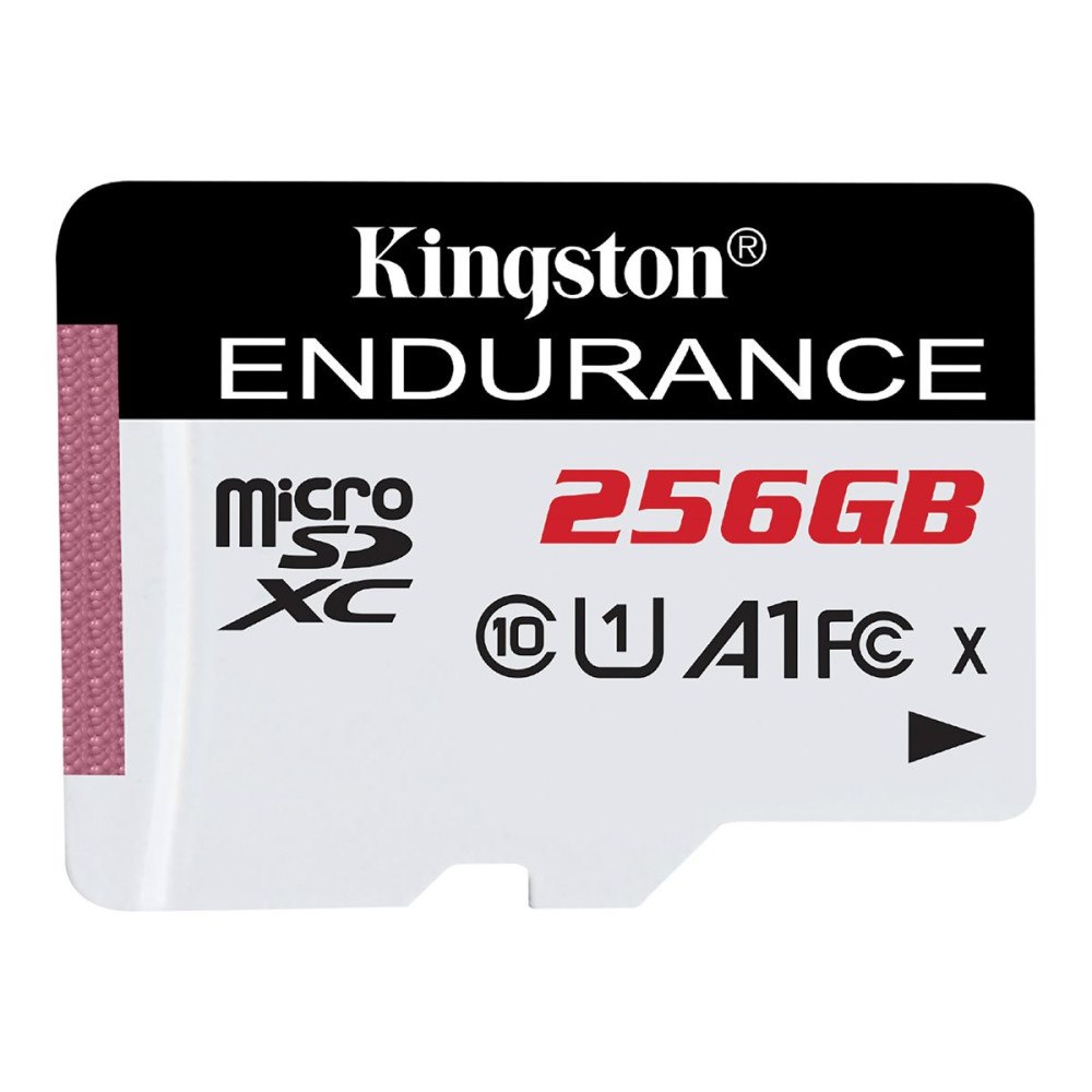 Kingston Kingston High Endurance - flash-minneskort - 256 GB - microSDXC UHS-I U1