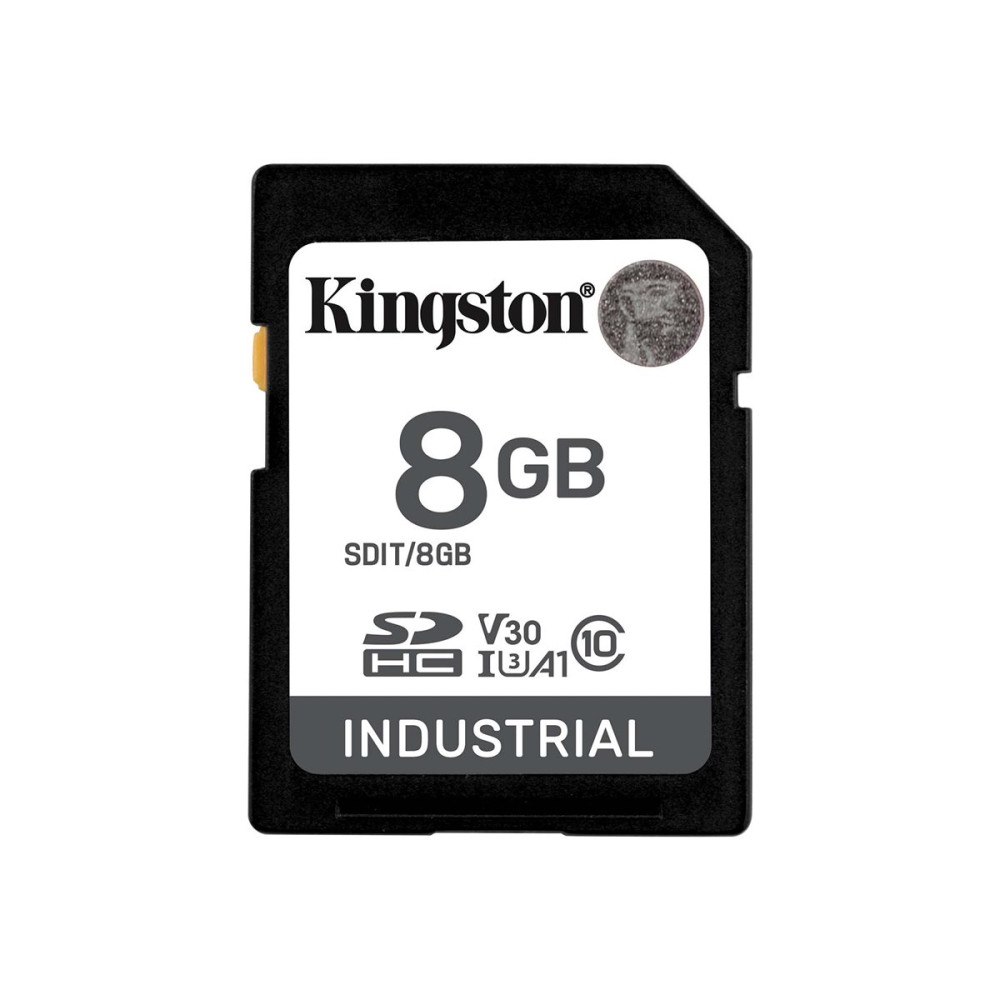 Kingston Kingston Industrial - flash-minneskort - 8 GB - SDHC UHS-I