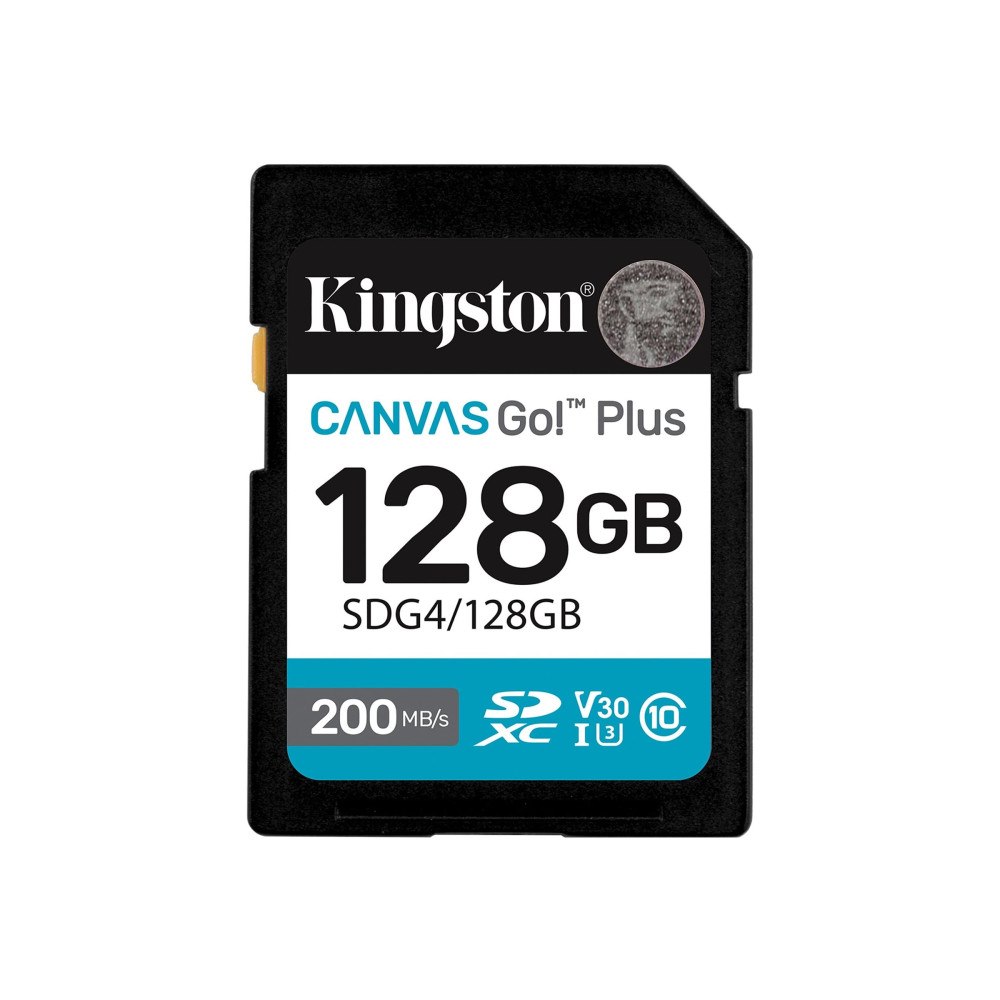 Kingston Kingston Canvas Go! Plus - flash-minneskort - 128 GB - SDXC UHS-I