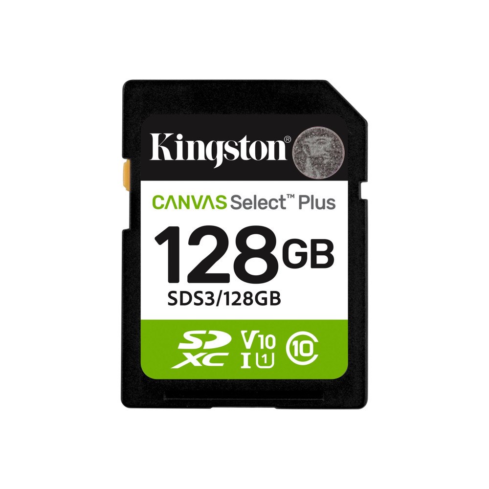 Kingston Kingston Canvas Select Plus - flash-minneskort - 128 GB - SDXC UHS-I