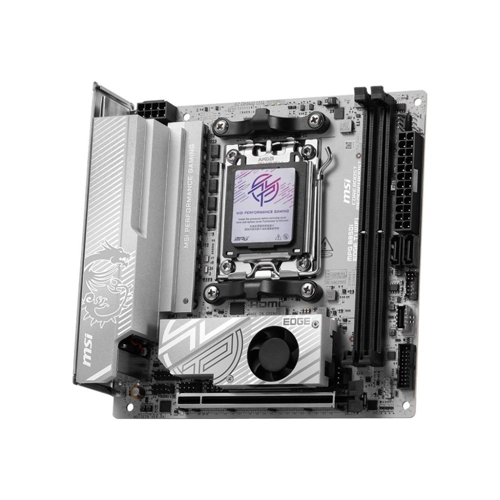 MSI MSI MPG B850I EDGE TI WIFI - moderkort - mini ITX - Socket AM5 - AMD B850