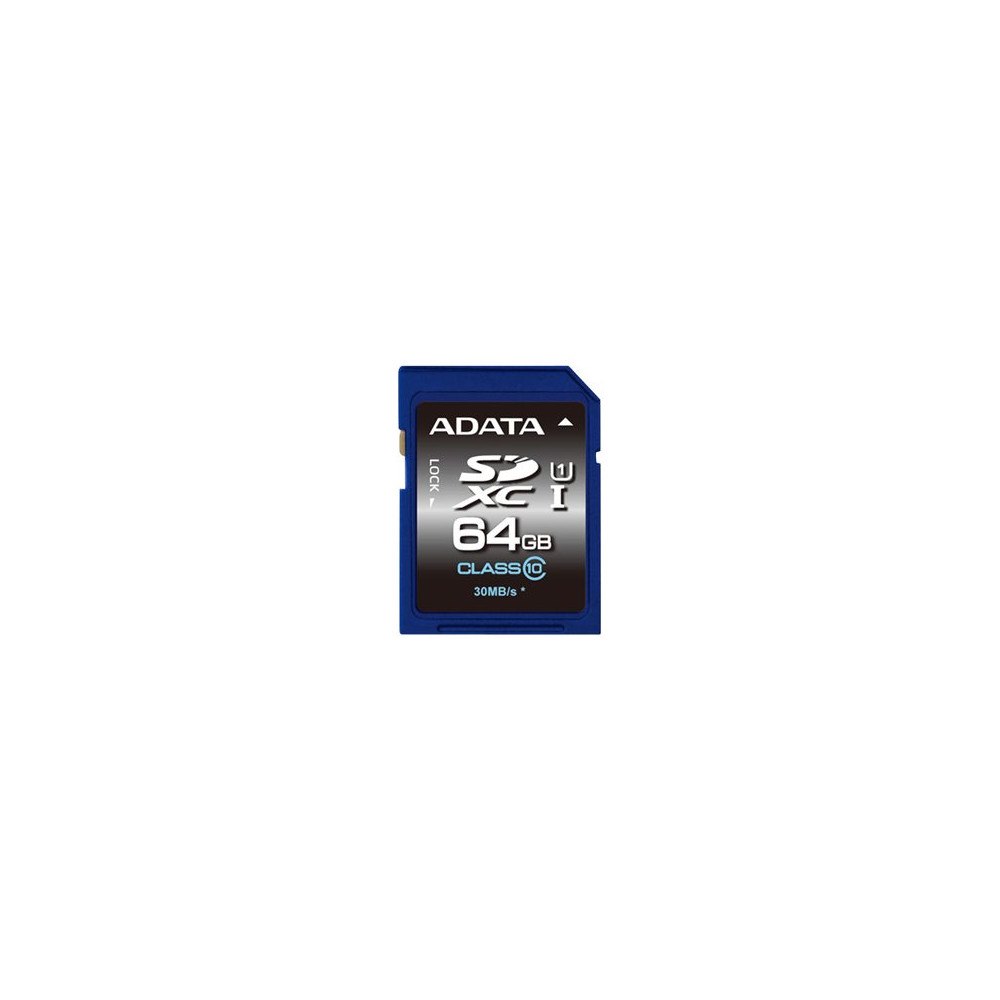 ADATA ADATA Premier UHS-I - flash-minneskort - 64 GB - SDXC UHS-I