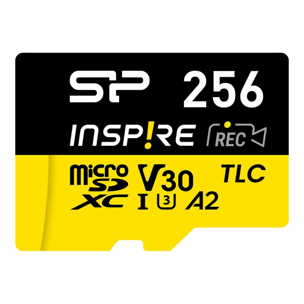 Silicon Power SILICON POWER Inspire - flash-minneskort - 256 GB - microSDXC UHS-I U3