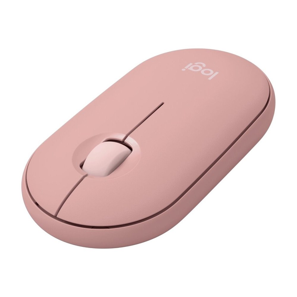 Logitech Logitech Pebble Mouse 2 M350s - mus - Bluetooth 5.2 LE - tonal rose