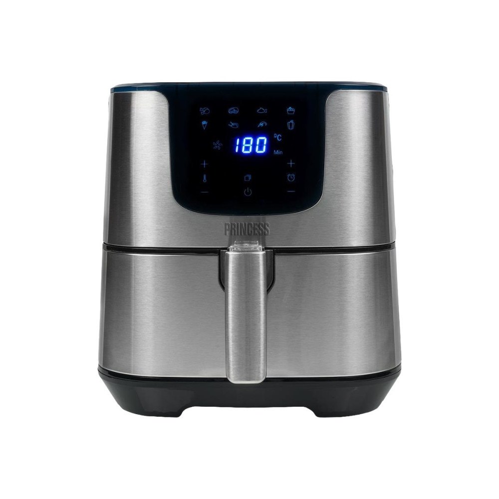 Princess Princess Deluxe 182060 - varmluftsfritös - rostfritt stål