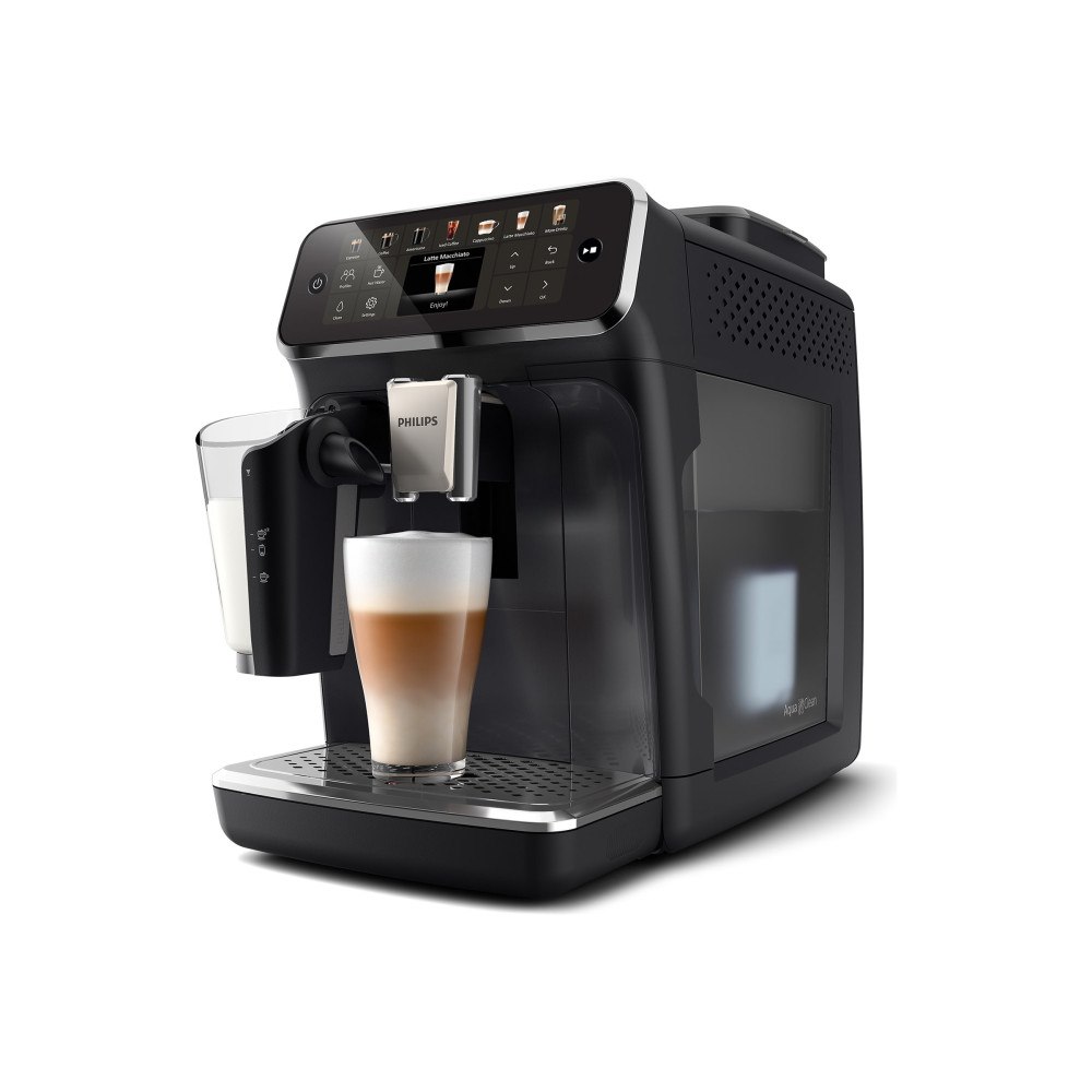 Philips Philips Series 4400 EP4441 - automatisk kaffekokare med mjölkskummare - 15 bar - svart