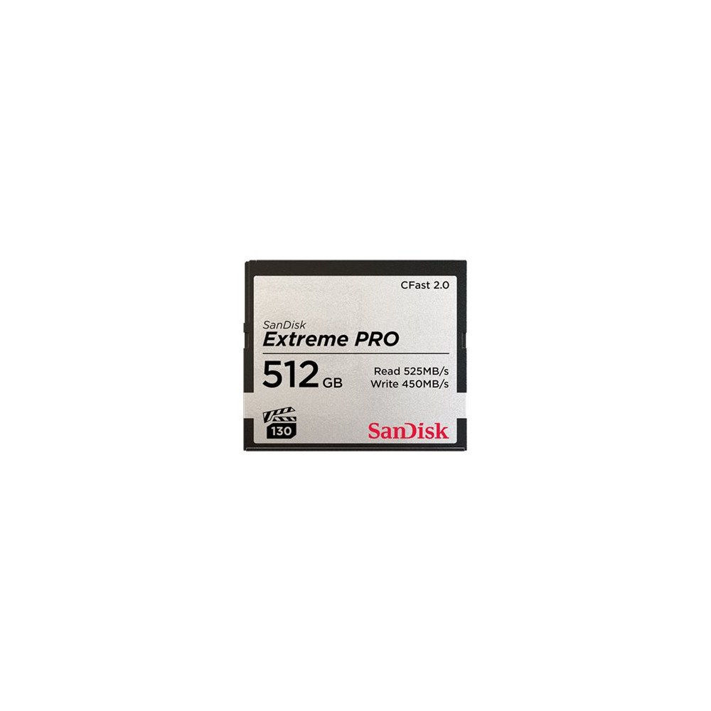SANDISK SanDisk Extreme Pro - flash-minneskort - 512 GB - CFast 2.0