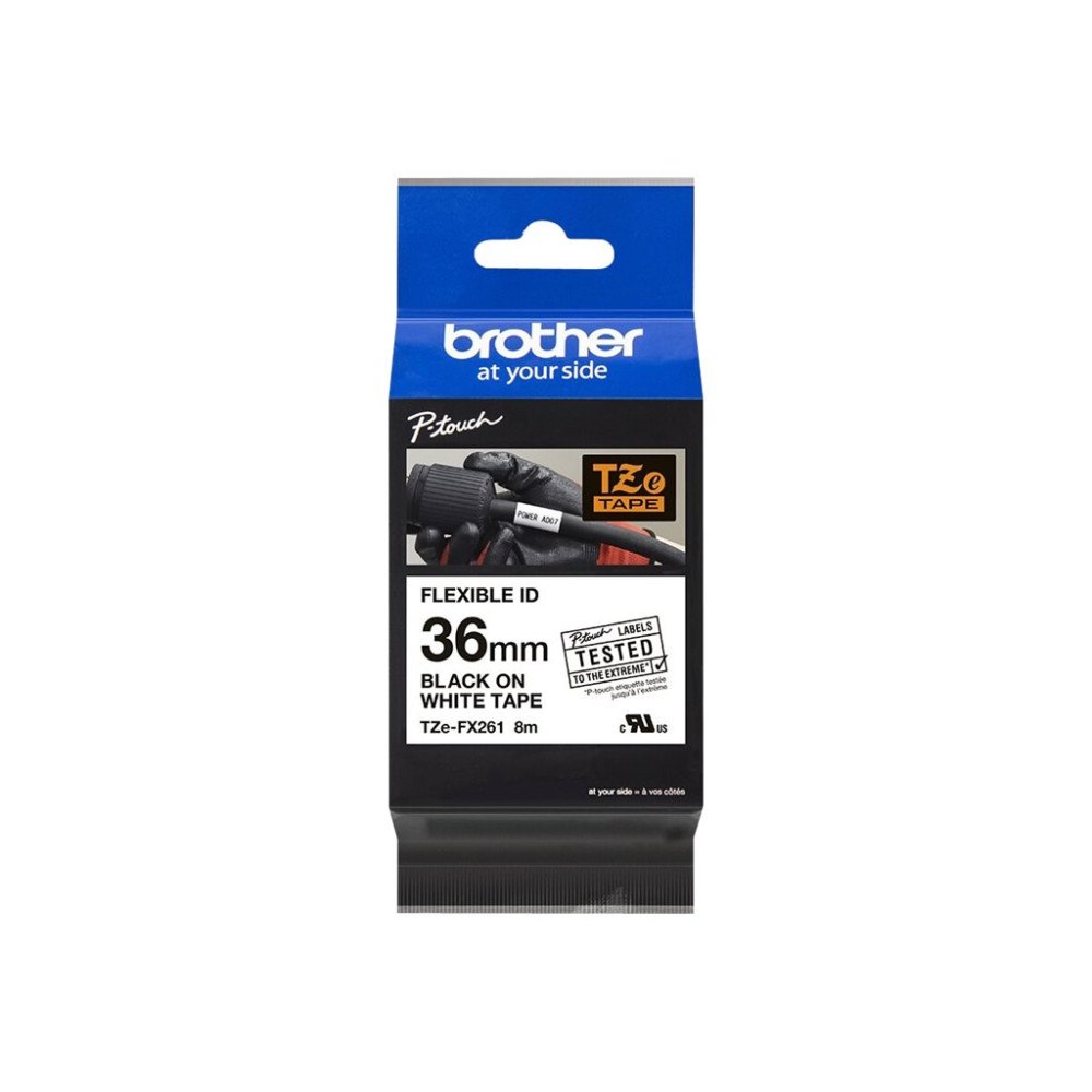 Brother Brother TZe-FX261 - flexibel tape - 1 kassett(er) - Rulle (3,56 cm x 8 m)