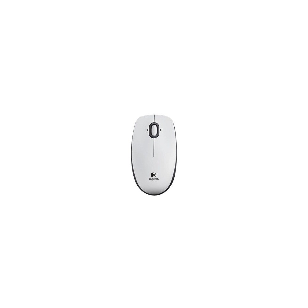 Logitech Logitech B100 - mus - USB - vit