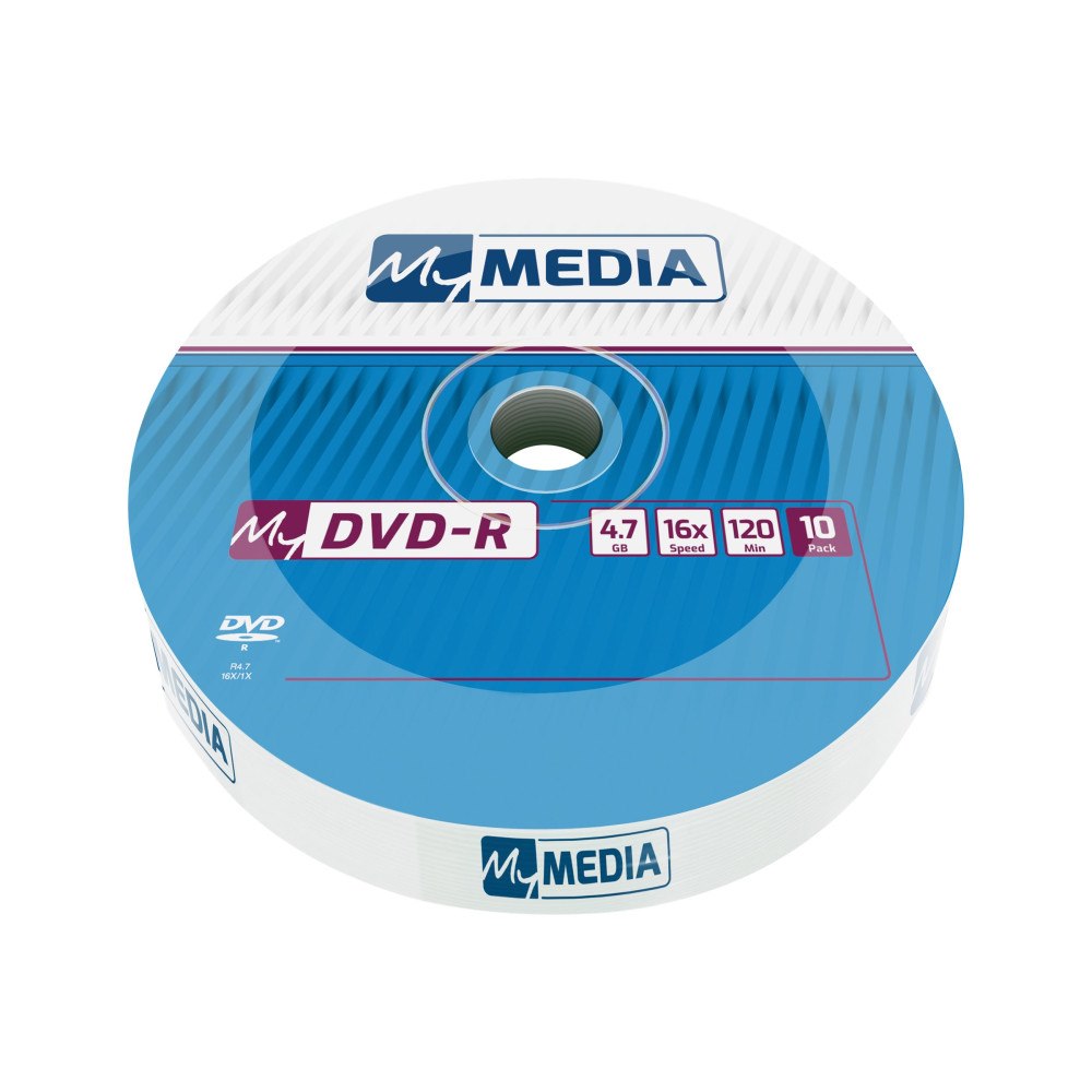 VERBATIM MyMedia - DVD-R x 10 - 4.7 GB - lagringsmedier