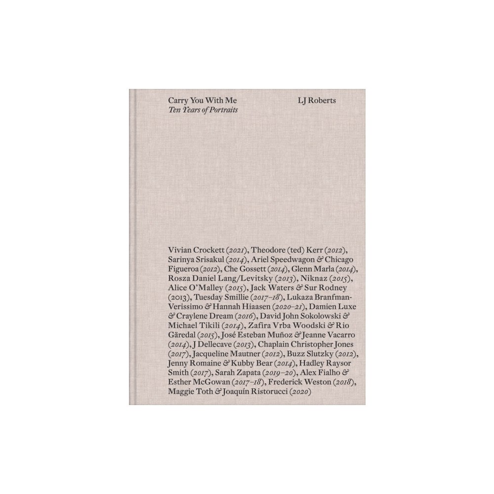 Pioneer Works LJ Roberts: Carry You With Me (inbunden, eng)