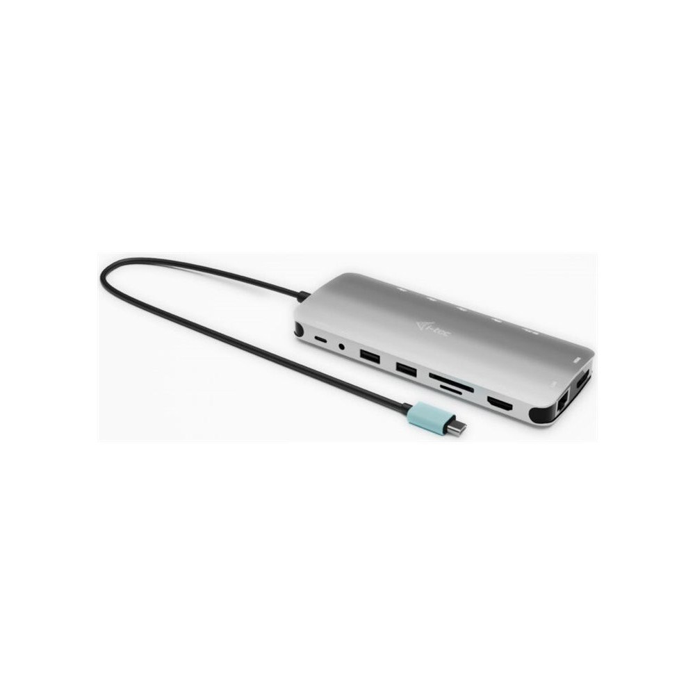 i-tec i-Tec Nano Dock - dockningsstation - USB-C / USB4 / Thunderbolt 3 / Thunderbolt 4 - 2 x HDMI, USB-C - 1GbE