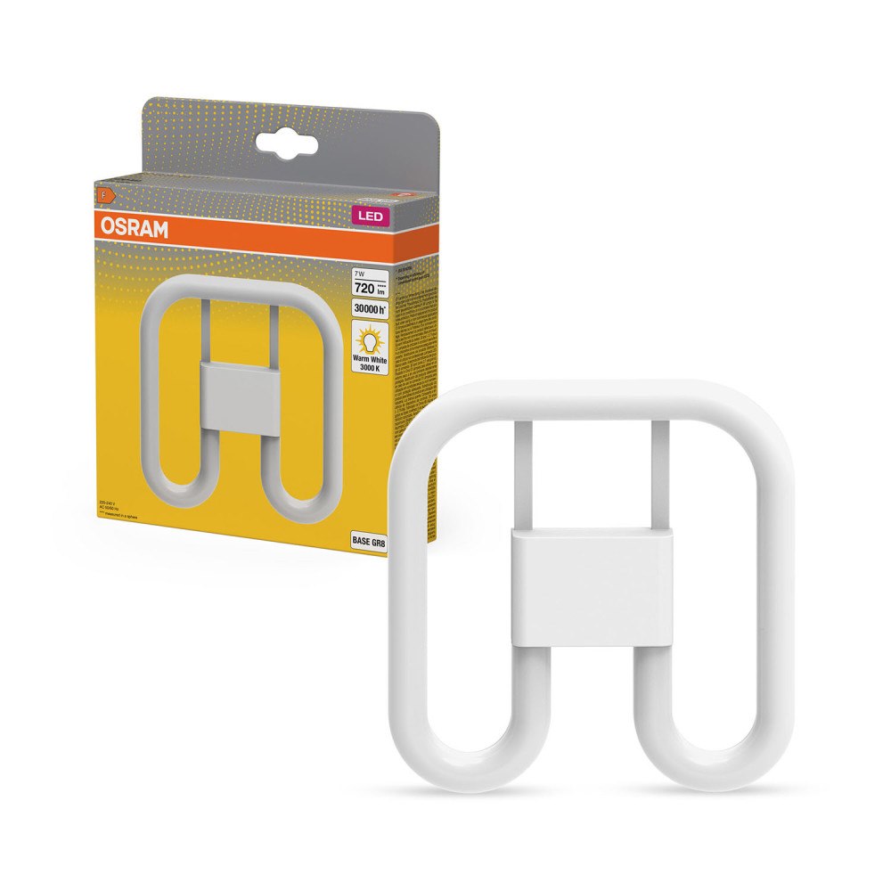 OSRAM Dulux LED SQ EM & AC Mains 7W 830 GR8