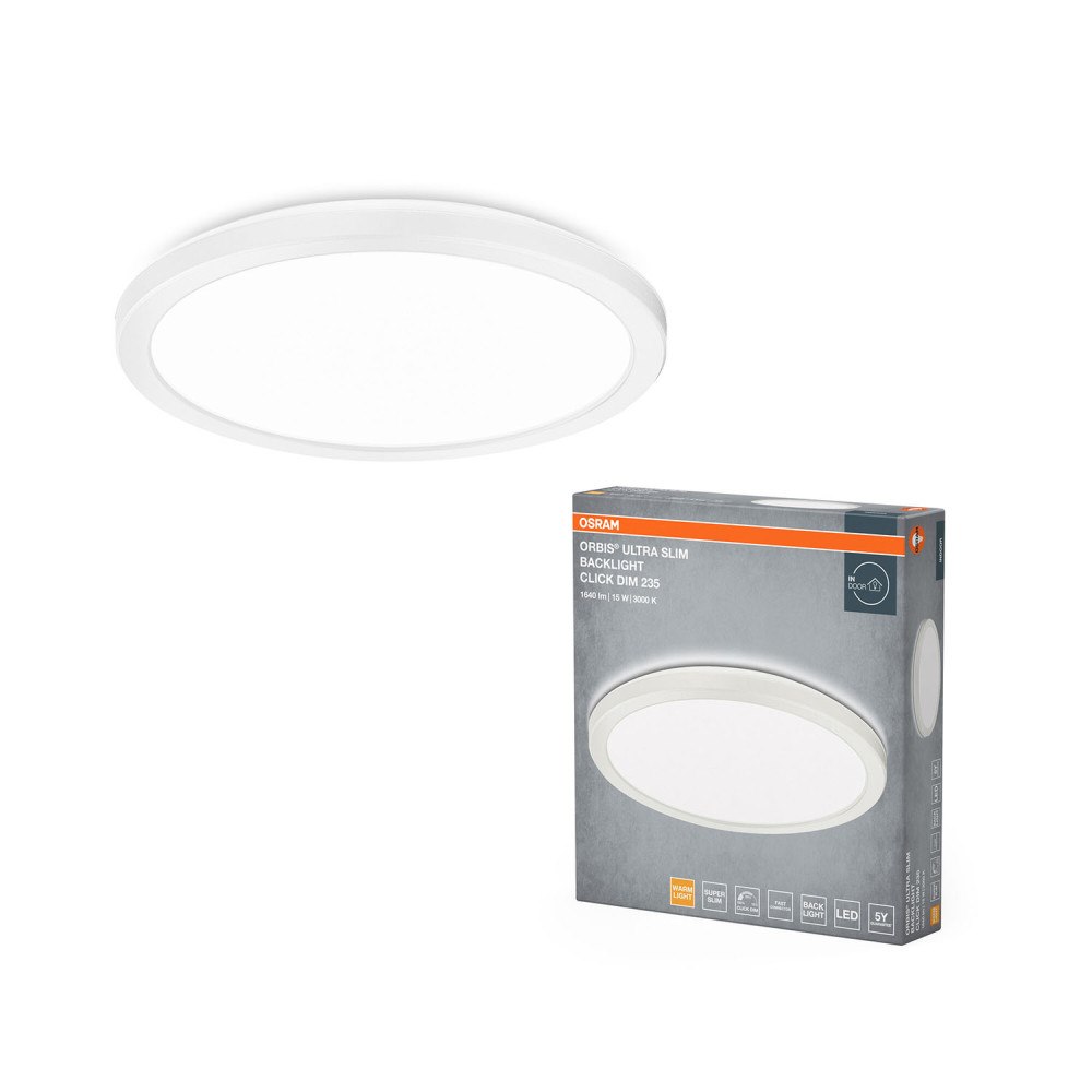 OSRAM Orbis Ultra Slim Click Dim 235mm 15W White