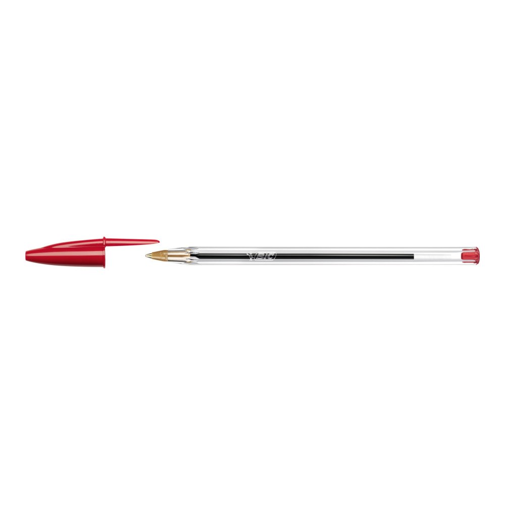 BIC BIC Cristal - kulspetspenna - röd (paket om 50)