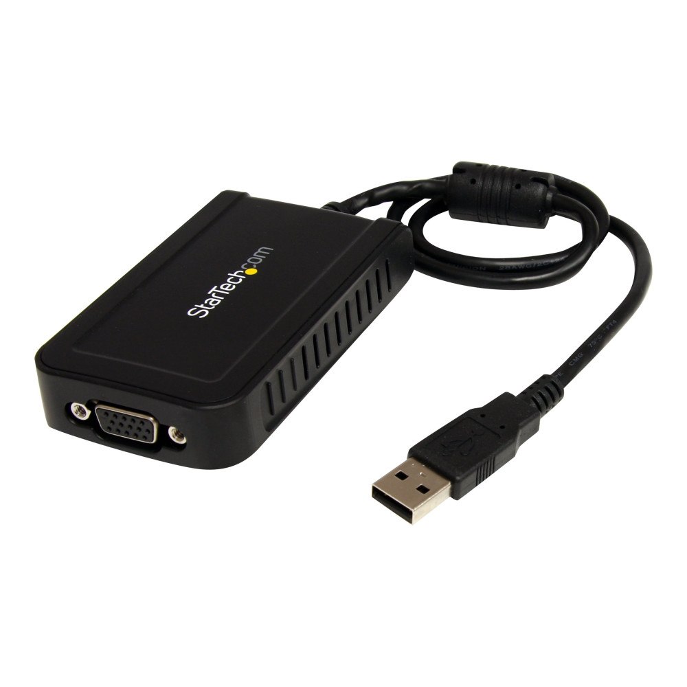 StarTech.com StarTech.com USB till VGA-adapter - 1920x1200 - USB/VGA-adapter - USB till HD-15 (VGA) - TAA-kompatibel - 50 cm