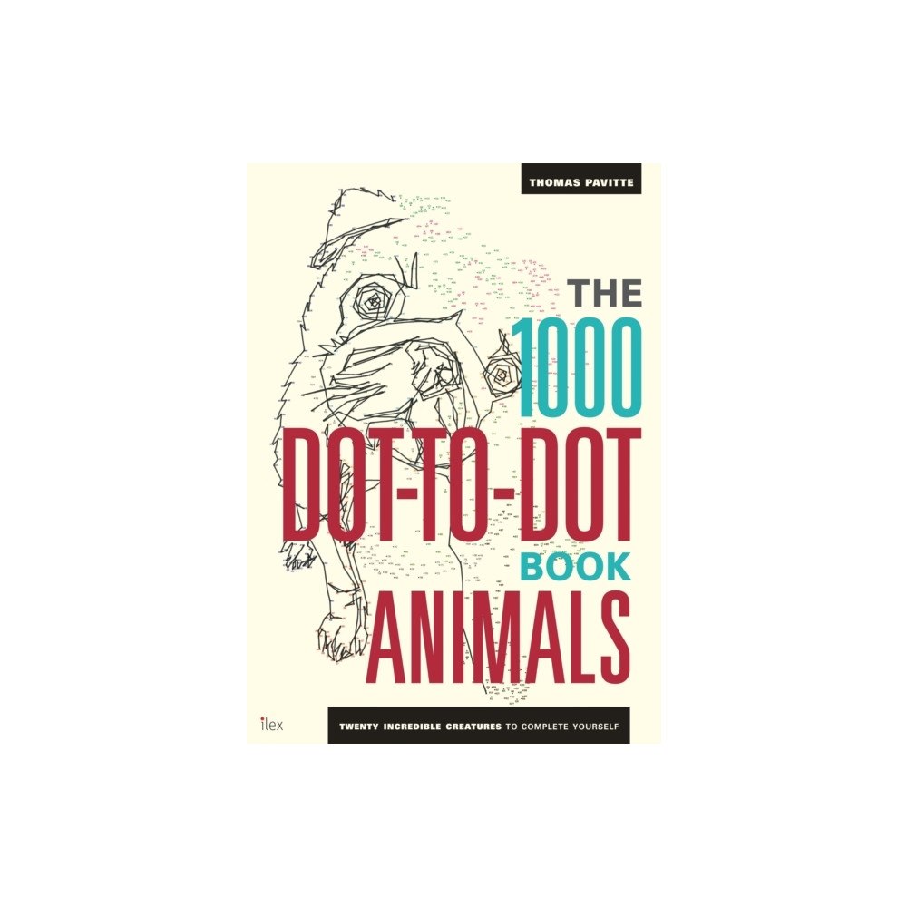 Thomas Pavitte The 1000 Dot-To-Dot Book: Animals (pocket, eng)
