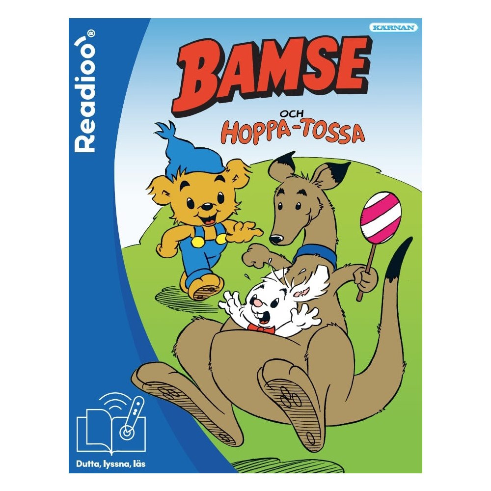 Karin Didring Bamse och Hoppa-Tossa (bok, kartonnage)
