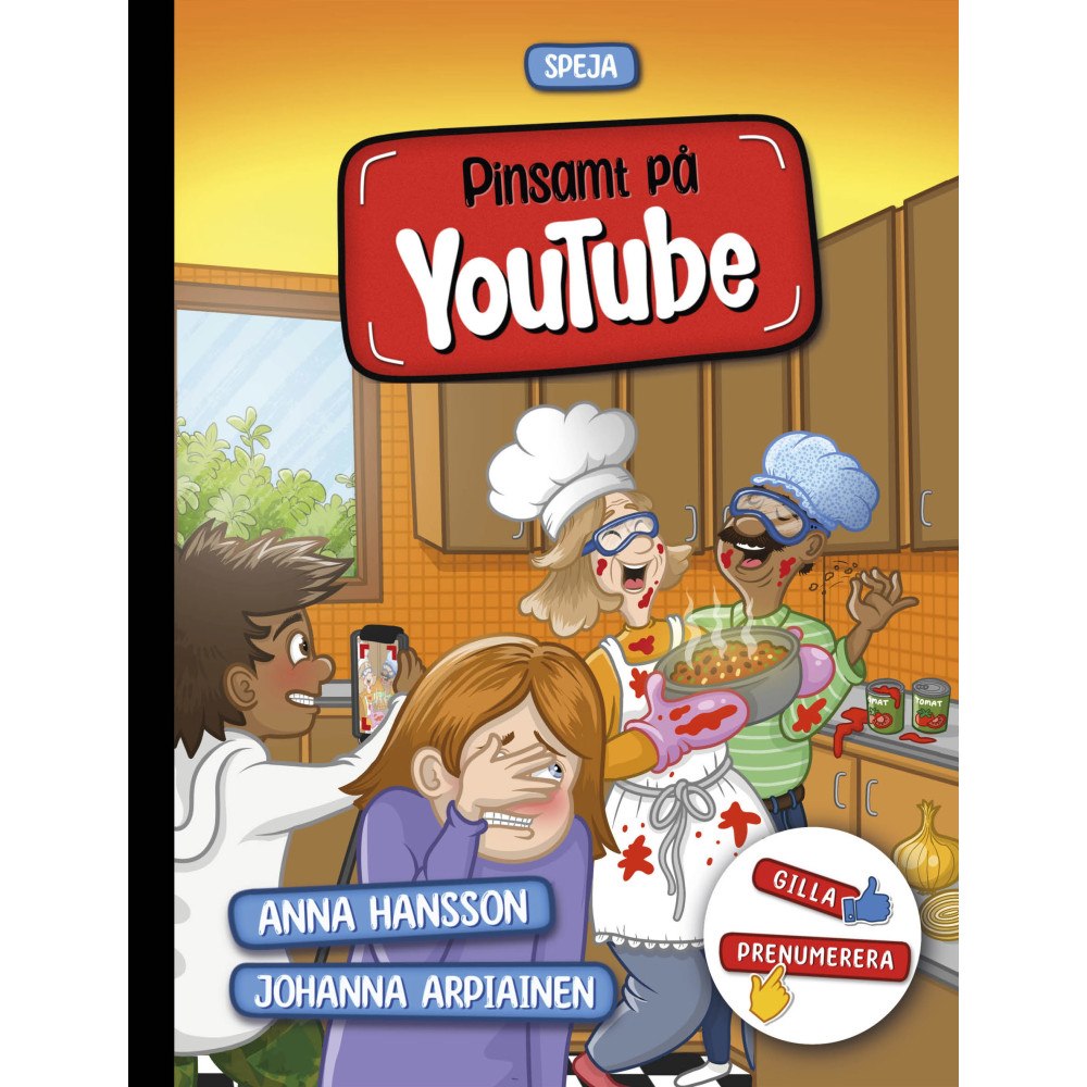 Anna Hansson Pinsamt på YouTube (inbunden)