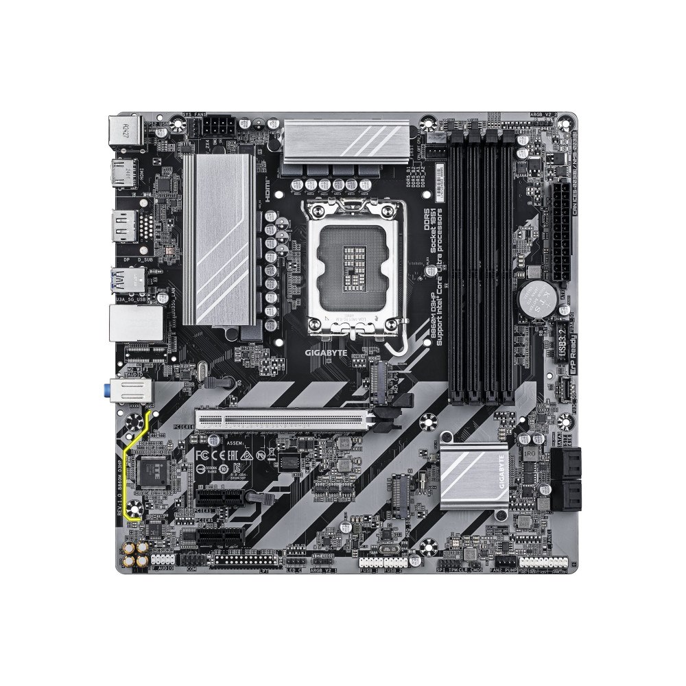 Gigabyte Technology Gigabyte B860M D3HP - moderkort - micro ATX - LGA1851-uttag - AMD B850