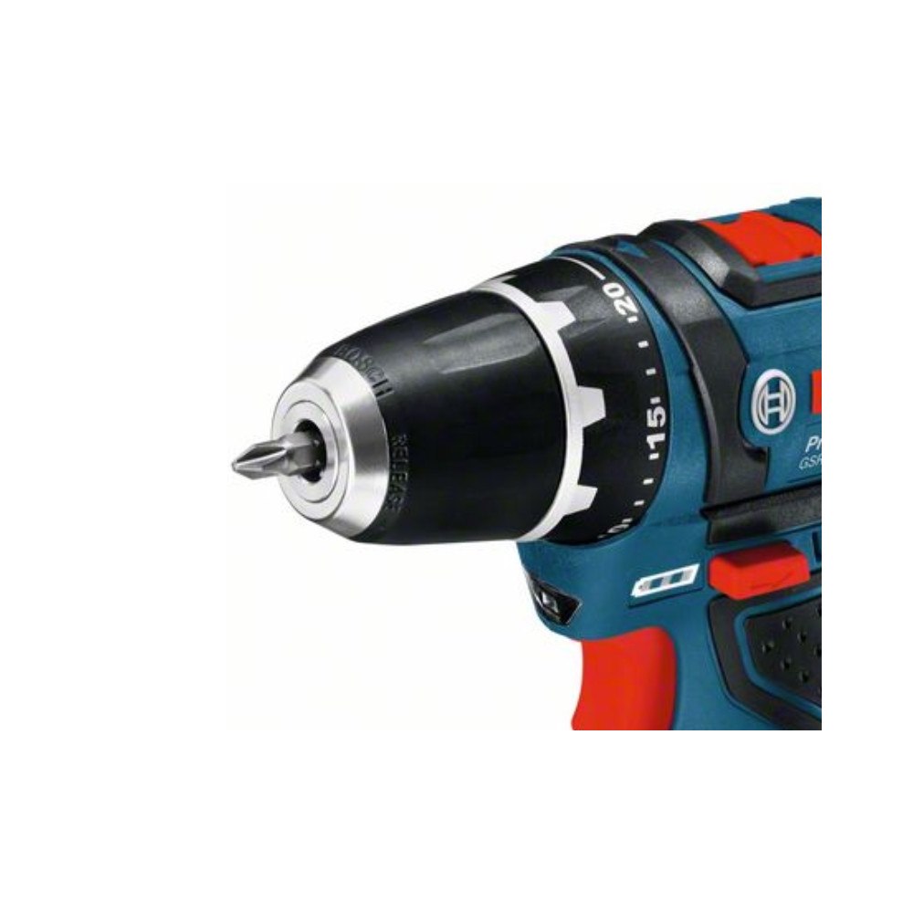 Bosch Powertools Bosch GSR 12V-15 Professional - borr/drivare - sladdlös - 2 hastigheter - inget batteri, ingen laddare