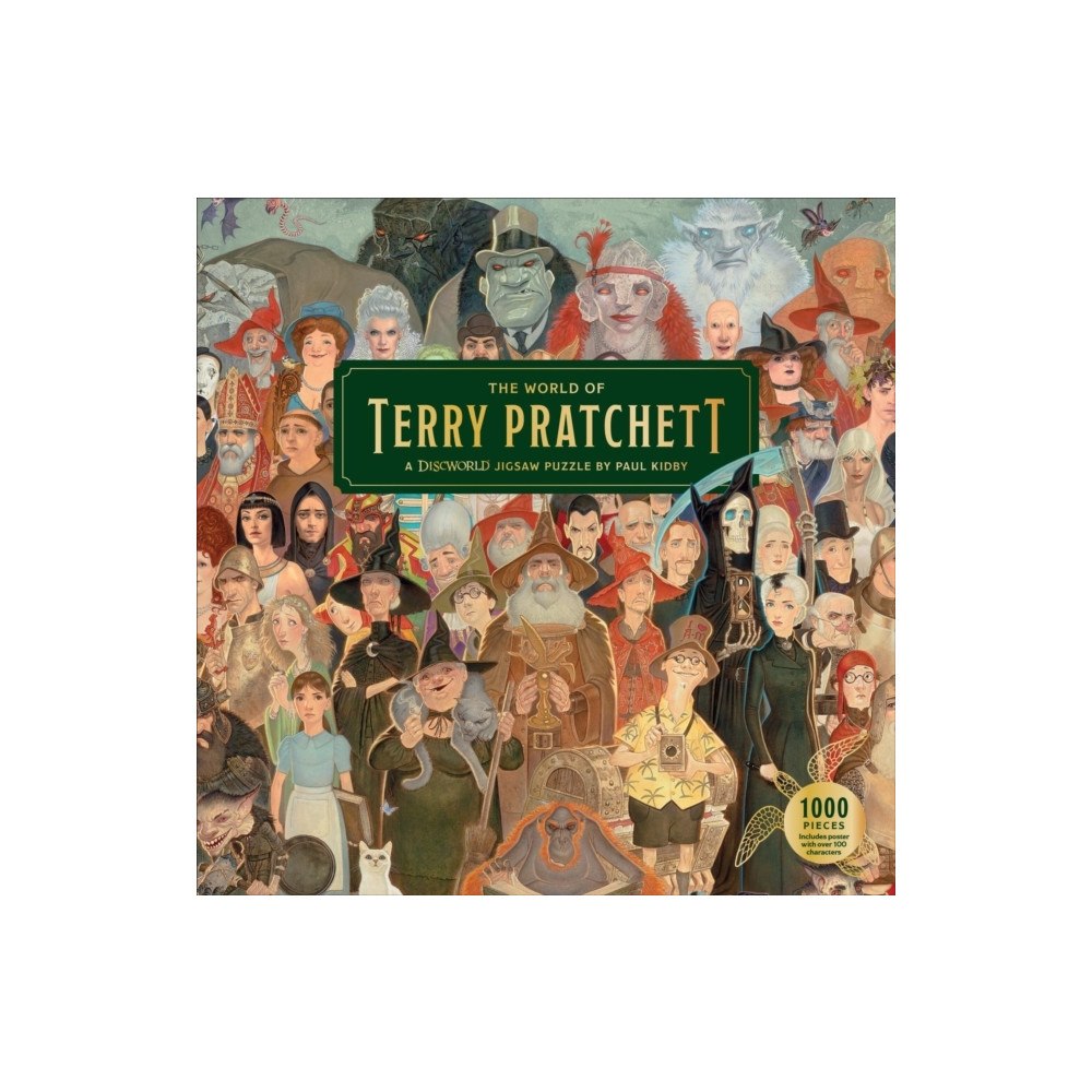 Terry Pratchett Pussel The World of Terry Pratchett 1000 bitar
