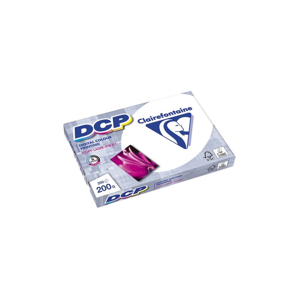 Clairefontaine Clairefontaine DCP - vanligt papper - 250 ark - A4 - 200 g/m²