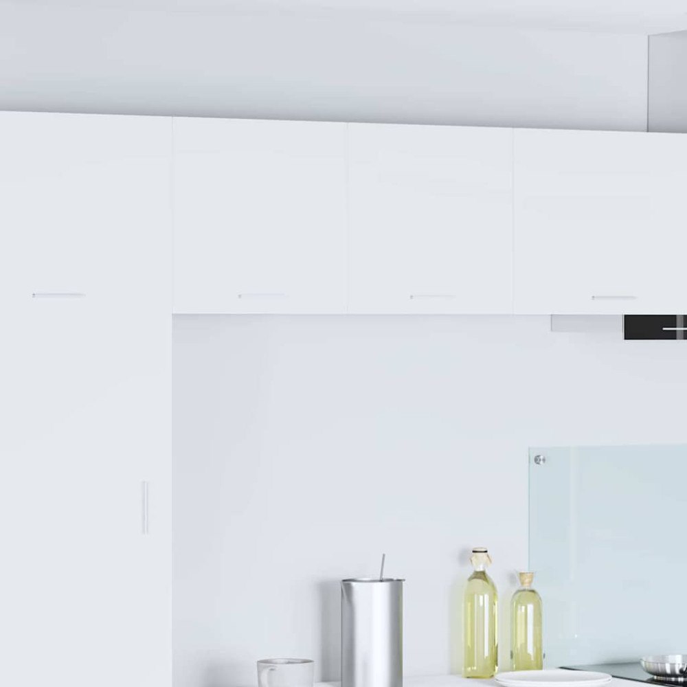 vidaXL Hängande skåp med lagring Vit 40 x 31 x 40 cm Konstruerat trä