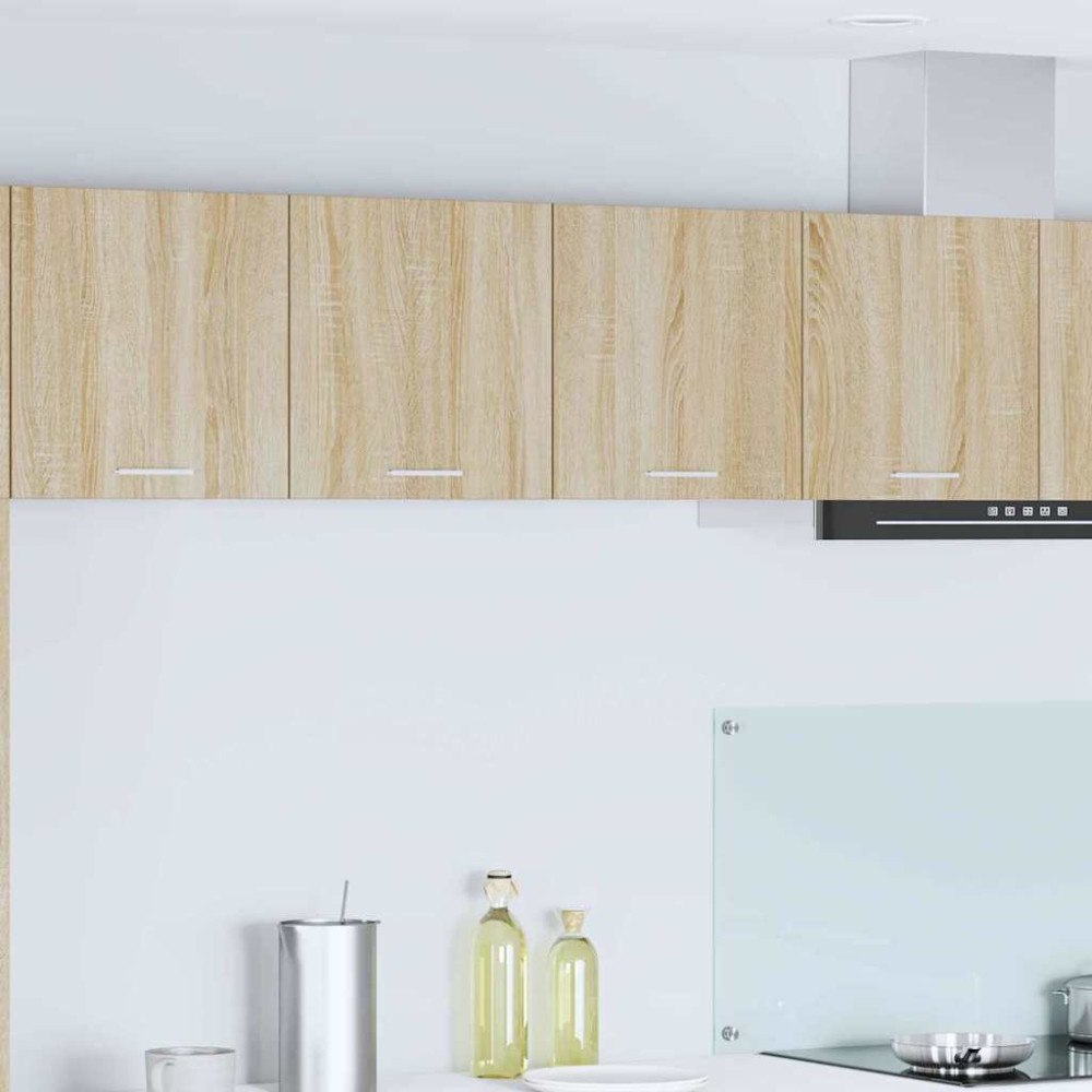 vidaXL Hängande skåp Sonoma-ek 80 x 31 x 40 cm Konstruerat trä