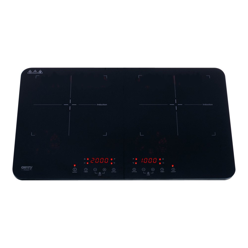 ADLER Camry Premium CR 6514 - induktionsvärmeplatta - svart