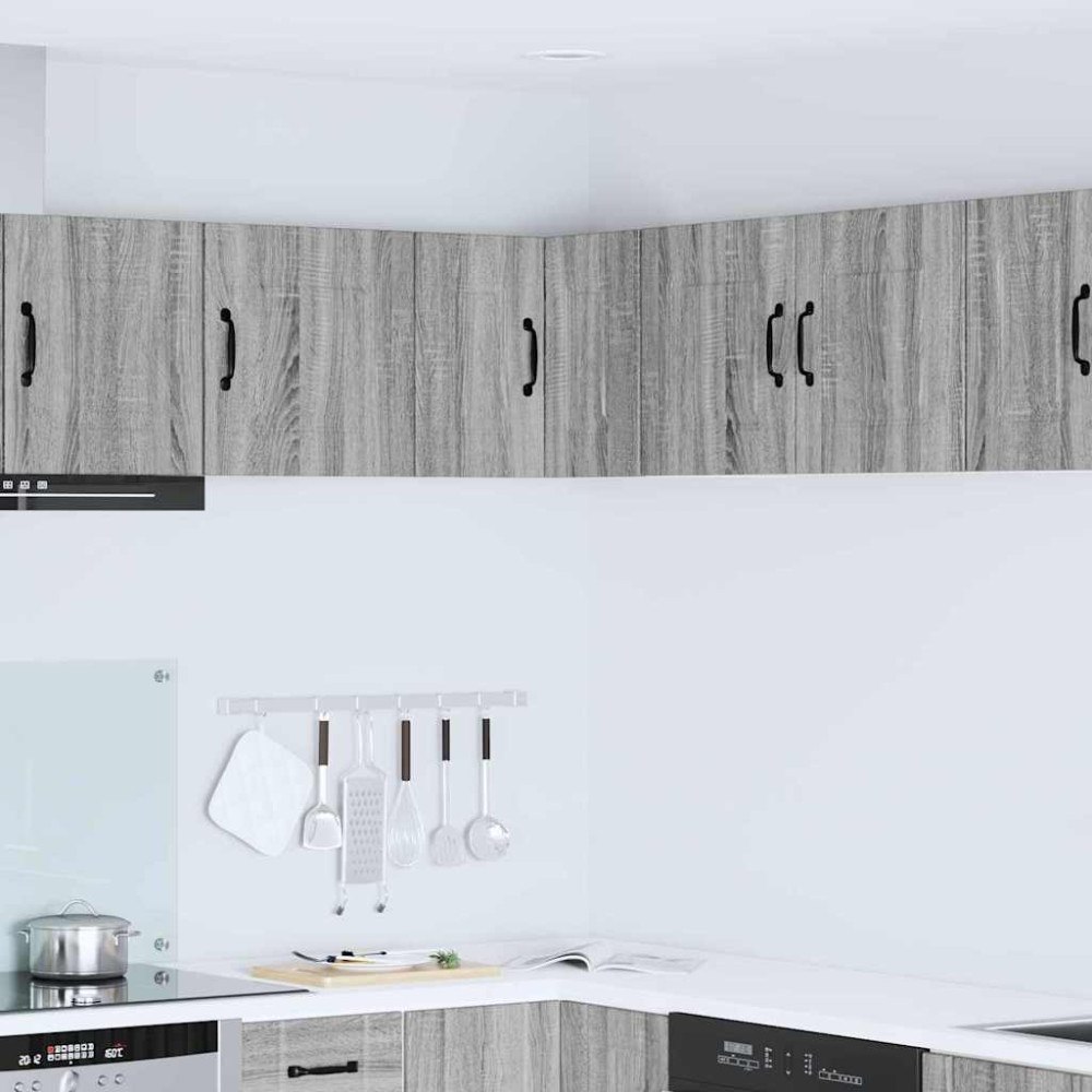 vidaXL Köksskåp Kalmar Grå Sonoma 57 x 57 x 40 cm Konstruerat trä