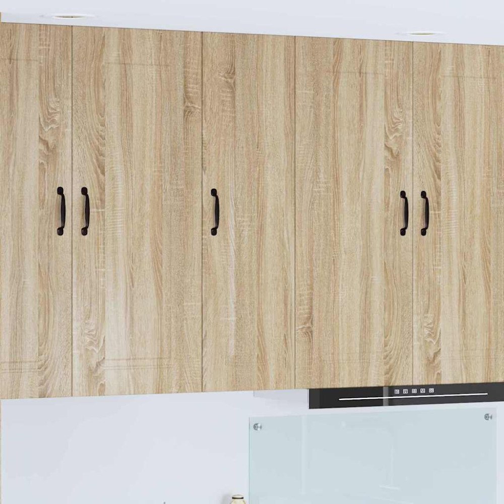 vidaXL Väggskåp för kök Sonoma-ek 30 x 31 x 100 cm Konstruerat trä