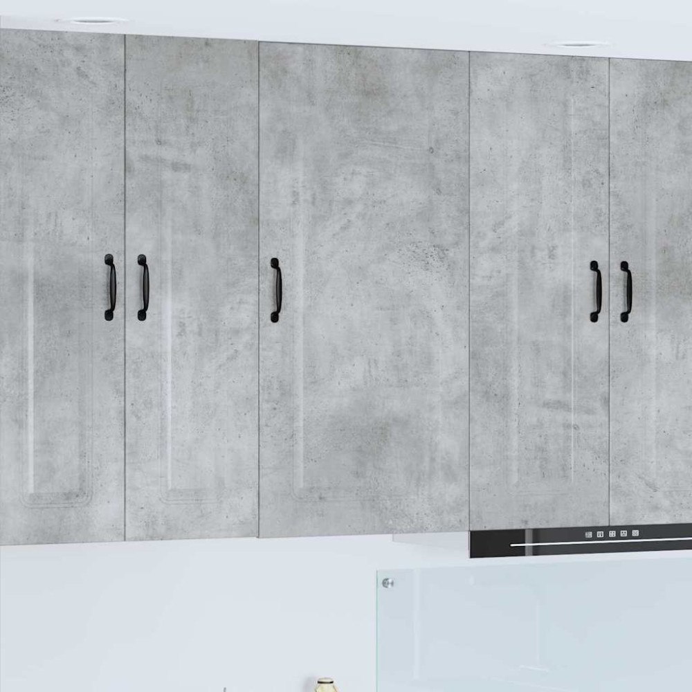 vidaXL Köksskåp Kalmar Betonggrå 50 x 31 x 100 cm Konstruerat trä