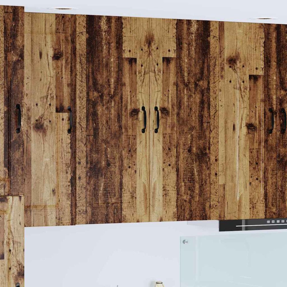 vidaXL Köksskåp Kalmar Gammalt trä 80 x 31 x 100 cm Konstruerat trä