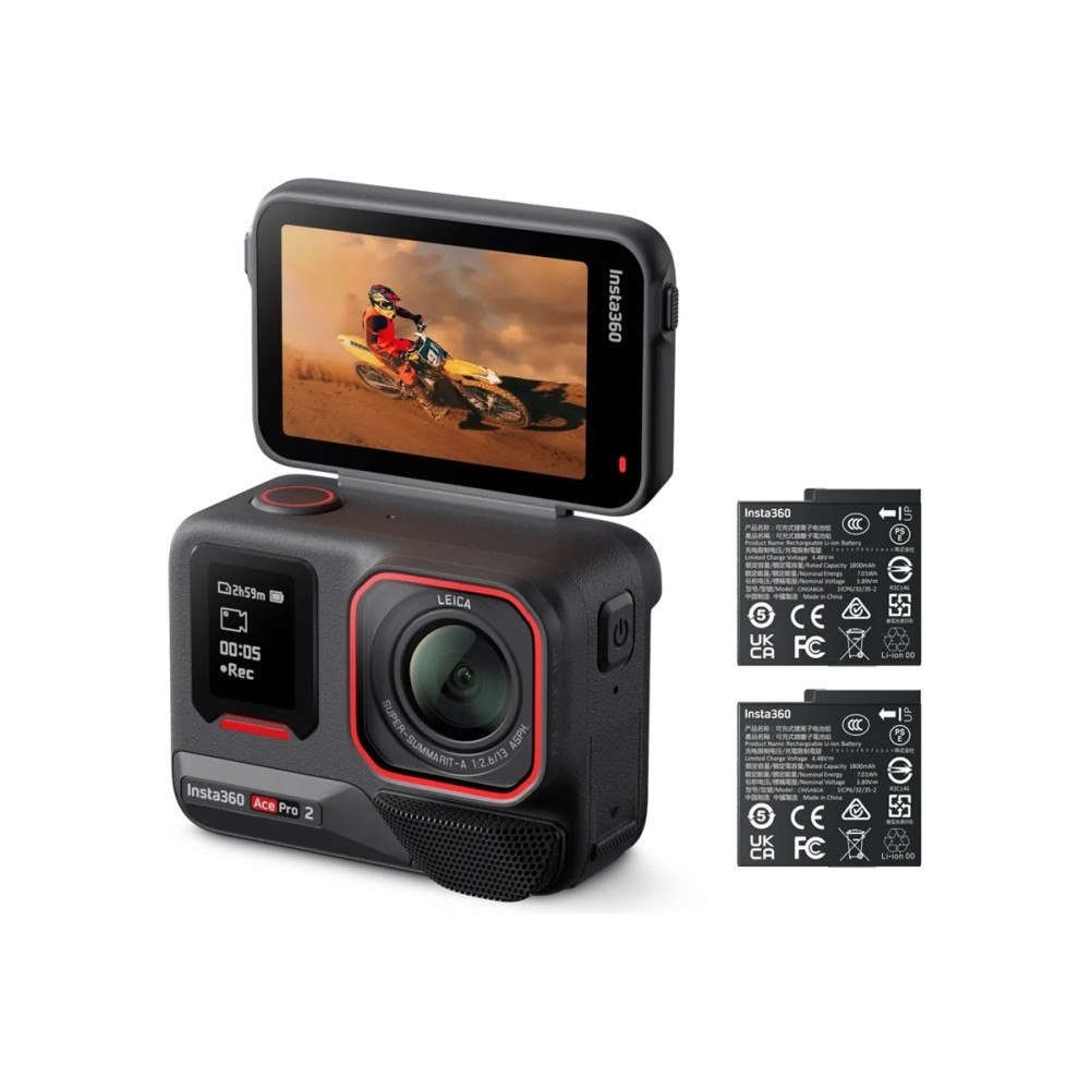 Insta360 Insta360 Ace Pro 2 - Dual Battery Standard Bundle - aktionkamera - Leica