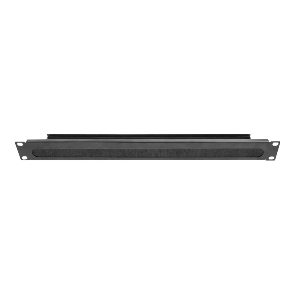 intellinet Intellinet 19" Cable Entry Panel with Cable Tray 2-Pack, with Brush, 1U, Black, 2pcs in a Box - rack cable entry panel w...