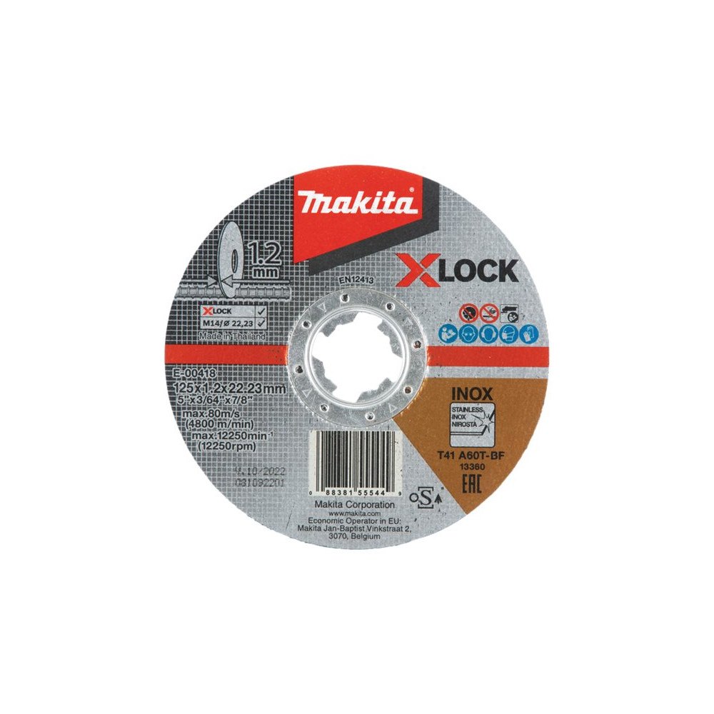 Makita Makita skärskiva - för rostfritt stål