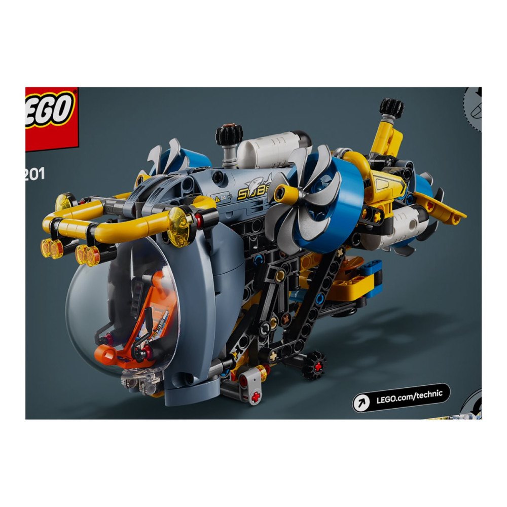 LEGO LEGO Technic 42201 - Deep-Sea Research Submarine - byggsats