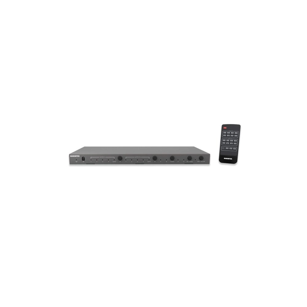 MARMITEK Marmitek Connect 642 Pro, AV-matrisväxel, 18 Gbit/s, 600 MHz...